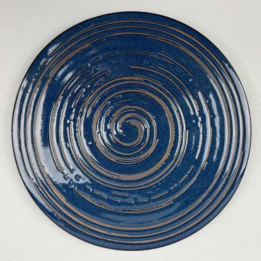 Gunjo Navy striped long rectangle plate sushi Japanese chefs store restaurant supply Bowery discount sale event OSARA New York