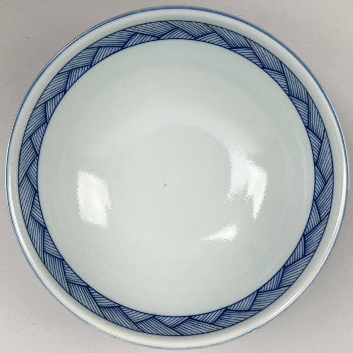 Ajiro Blue and White stripes Japanese Ramen Udon Soba Serving bowl Restaurant Supply Bowery Discount Sale OSARA New York
