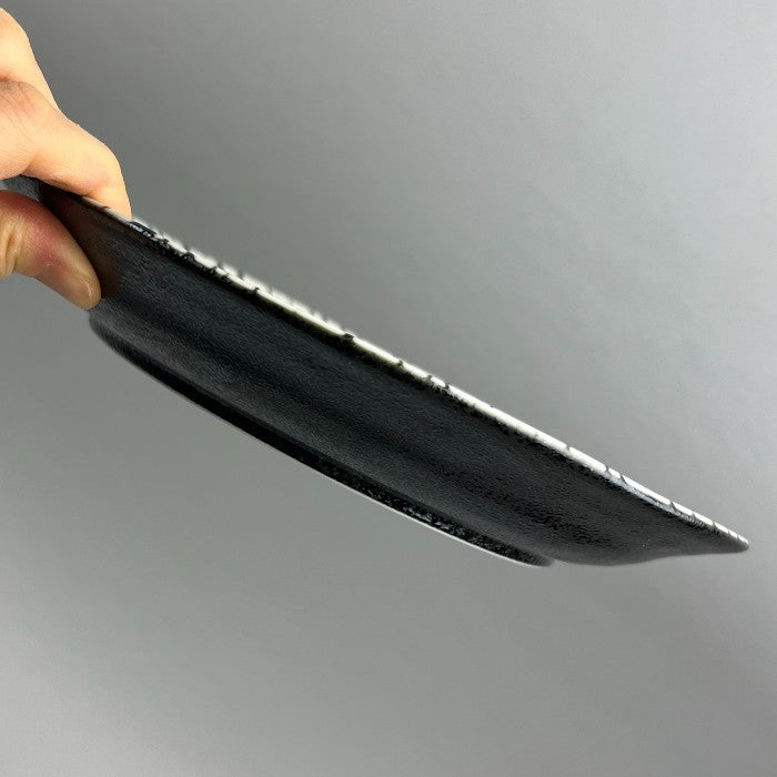 Gomashio Flared Deep Dinner Plates in two sizes 9.25" dia. and 10.25" dia. Made in Japan
