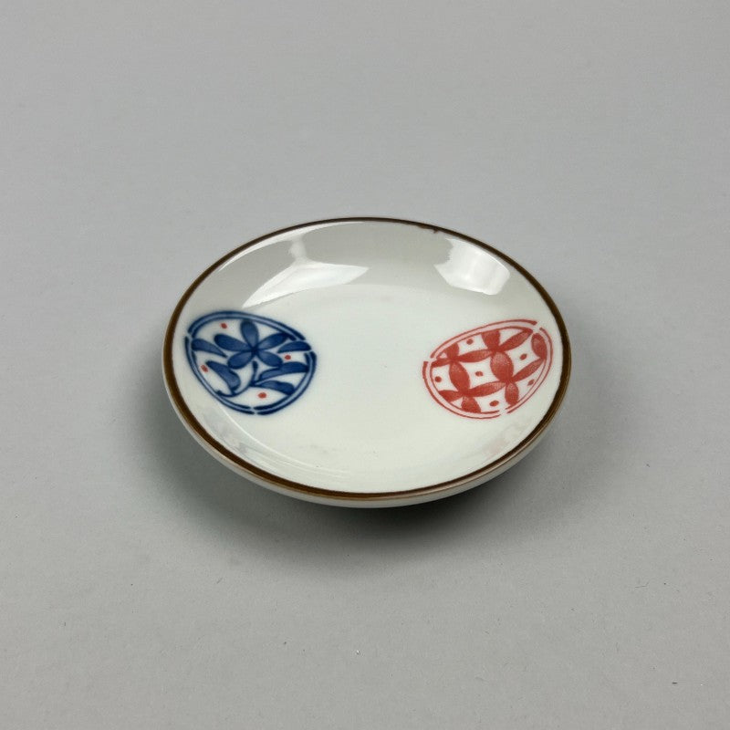 Hana Mari Japanese traditional motif Small Appetizer Sauce Plate Restaurant Supply Bowery Discount Sale OSARA New York