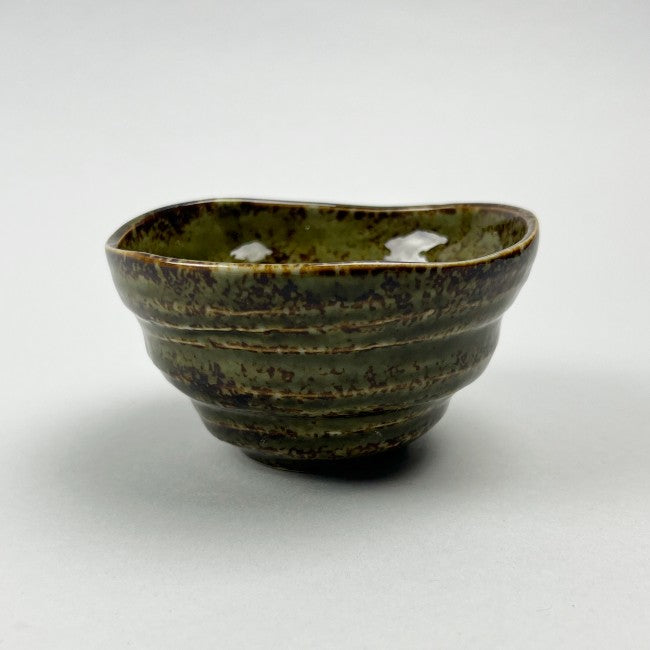 Hineri Kobachi Oribe Green Japanese Small Bowl Restaurant Supply Bowery Discount Sale OSARA New York