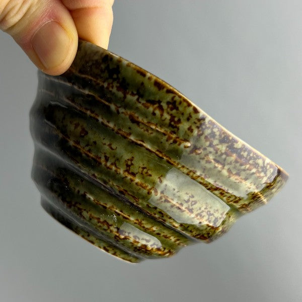 Hineri Kobachi Oribe Green Japanese Small Bowl Restaurant Supply Bowery Discount Sale OSARA New York