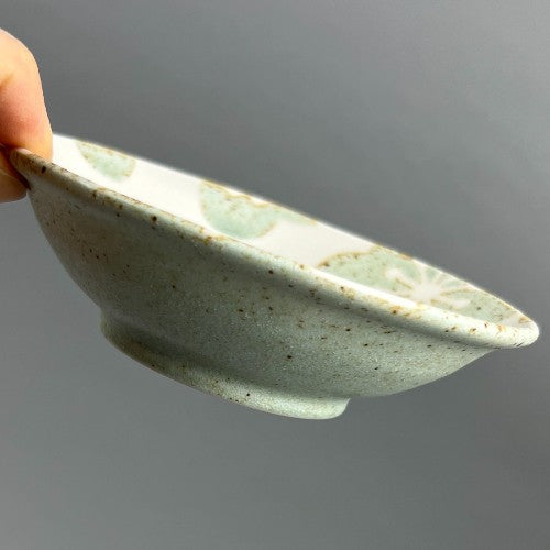 Hiwa Japanese rectangle square round small plate plum flower green blue restaurant supply Bowery Discount Sale OSARA New York