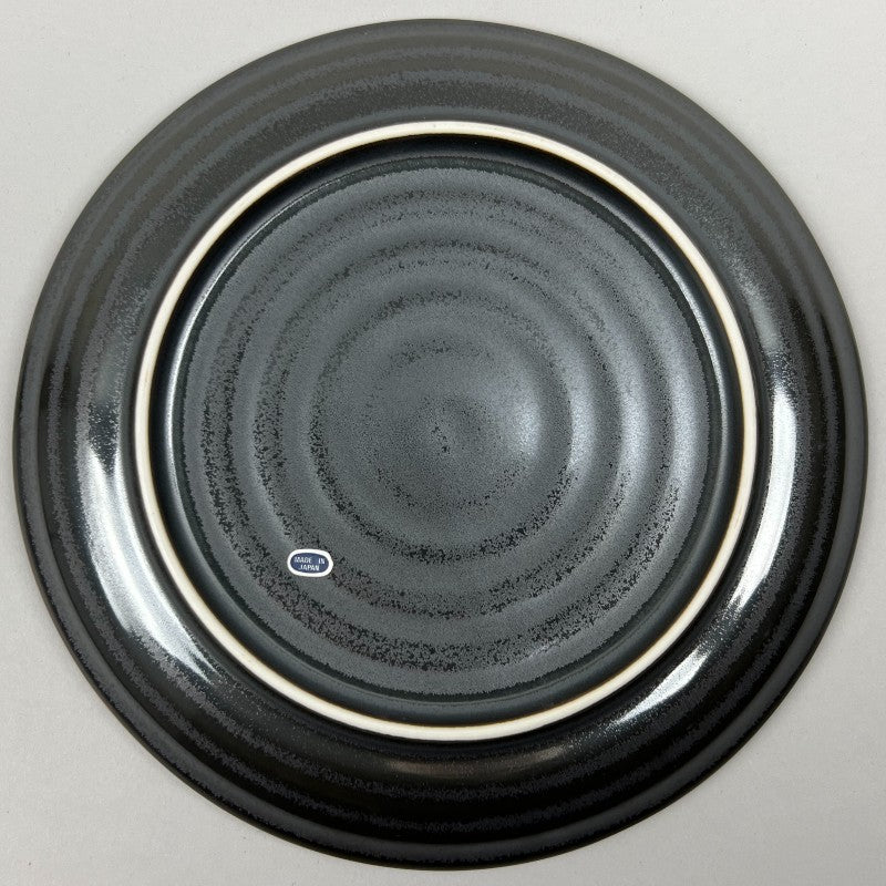 Ibushi Gin Metallic Silver Japanese Ceramic Dinner Plates Restaurant Supply Bowery Discount Sale OSARA New York