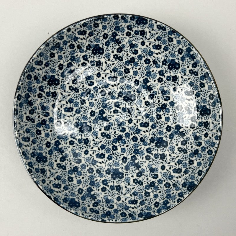 Kobana Coupe Deep Plate Shallow Bowl 8.2" dia. (20 oz), Made in Japan