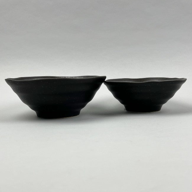 KuroShio Matte Black Flared Ramen Soba Udon Noodle Bowl Restaurant Supply Bowery Discount Sale OSARA New York