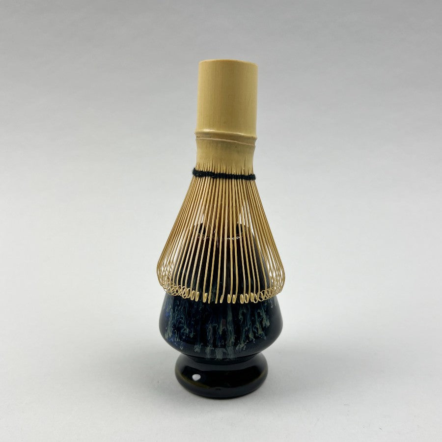 Made in Japan Matcha Whisk Stand, Ai-nagashi Black (Stand Only)
