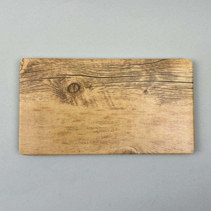 Mokume Wood Grain Pattern Melamine Rectangle Flat Platter Plate Restaurant Supply Bowery Discount Sale OSARA New York