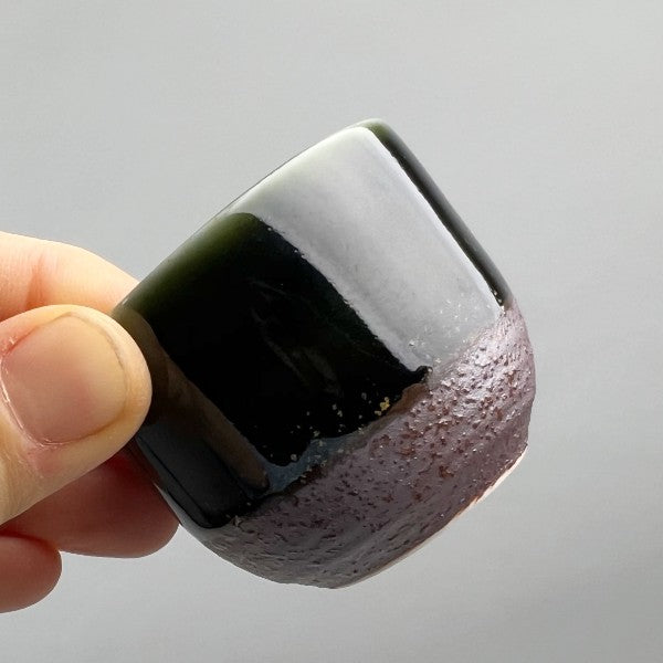 Made in Japan Oribe Green Sake tokkuri carafe bottle cup restaurant supply bowery discount sale OSARA New York