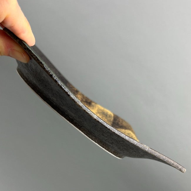 Shin Nishiki Square Deep Japanese Black Blue Beige Plates Restaurant Supply Bowery Discount Sale OSARA New York