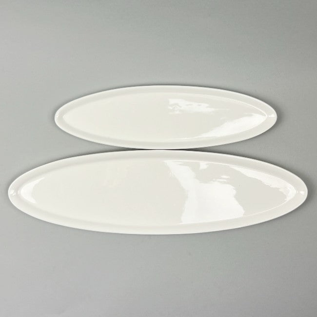 Spruce Skinny oval plate boat plate restaurant supply Bowery discount sale OSARA New York