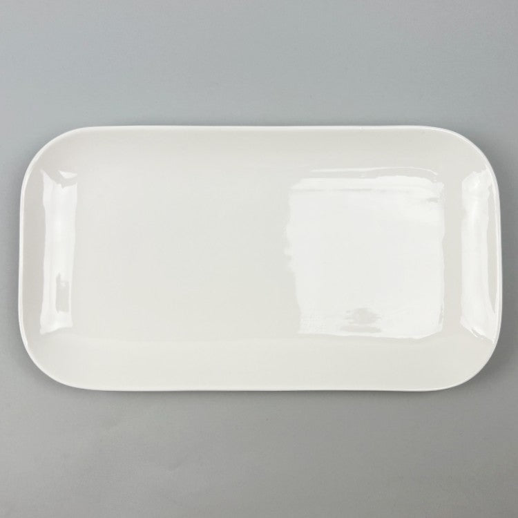 Spruce white durable rectangle plate restaurant plates sale discount OSARA New York