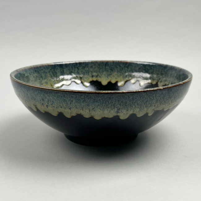 Tenmoku Ainagashi Serving Bowl Ramen Udon Soba Noodle Low Large Bowl Restaurant Supply Bowery Discount Sale OSARA New York
