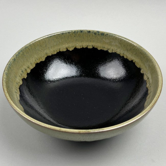 Tenmoku Ainagashi Serving Bowl Ramen Udon Soba Noodle Low Large Bowl Restaurant Supply Bowery Discount Sale OSARA New York