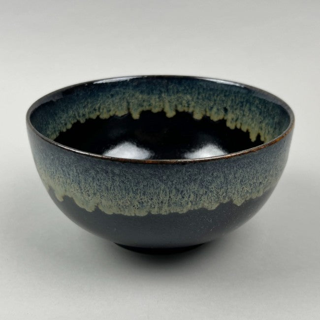 Tenmoku Nagashi Shiny Black Glaze Ramen Soba Udon Noodle Don Rice Japanese Bowl Restaurant Supply Bowery Discount Sale OSARA New York