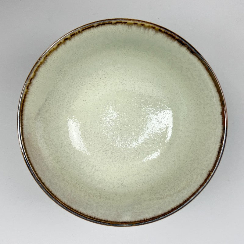 Wasabi Ramen Soba Udon Noodle Light Green Bowl, 6.65" dia., 30 oz, Made in Japan