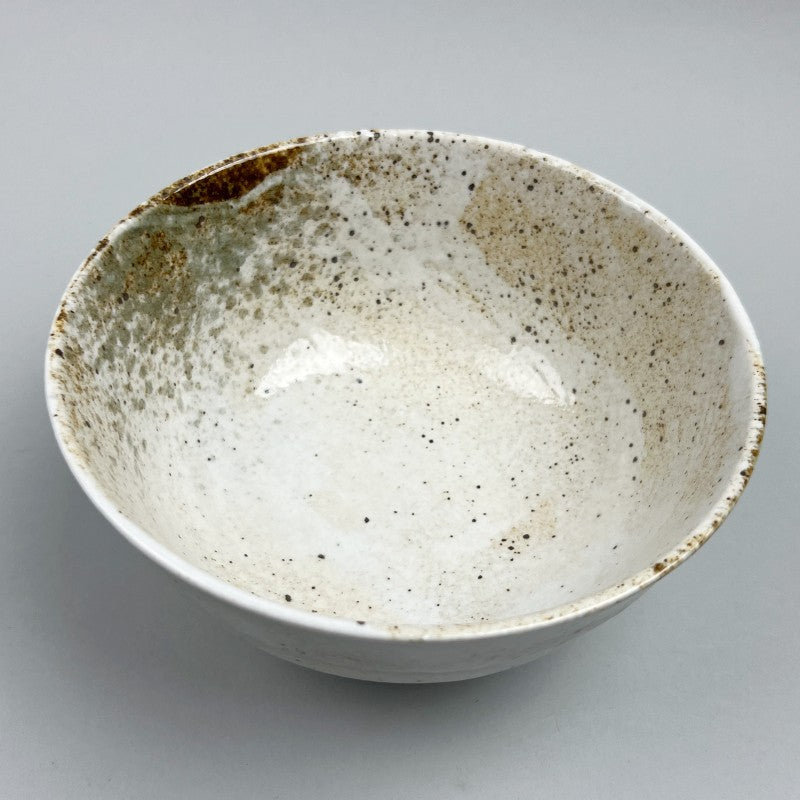 Yukidoke Japanese textured White Ramen Soba Udon Don Ceramic Bowl Restaurant Supply Bowery Discount Sale OSARA New York