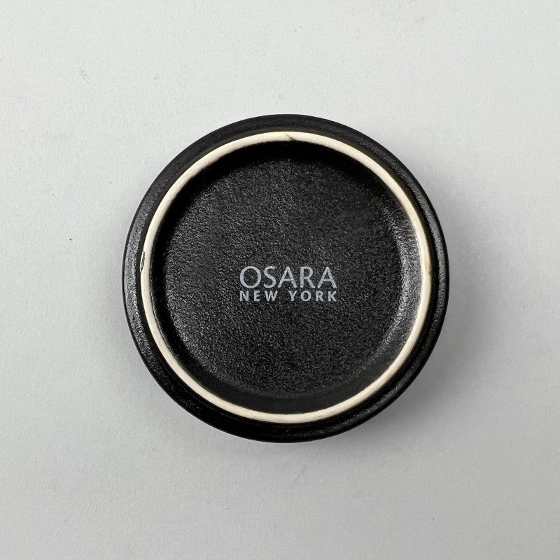 Zen Cylindolical Walled Stackable Small Deep Plate Shallow Bowl Matte Black Restaurant Supply Bowery Discount Sale OSARA New York