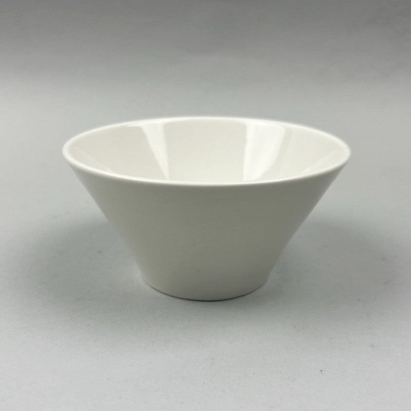 Hannah White Flared Bowls in 2 sizes, 5" dia. (10 oz) & 6" dia. (17 oz)