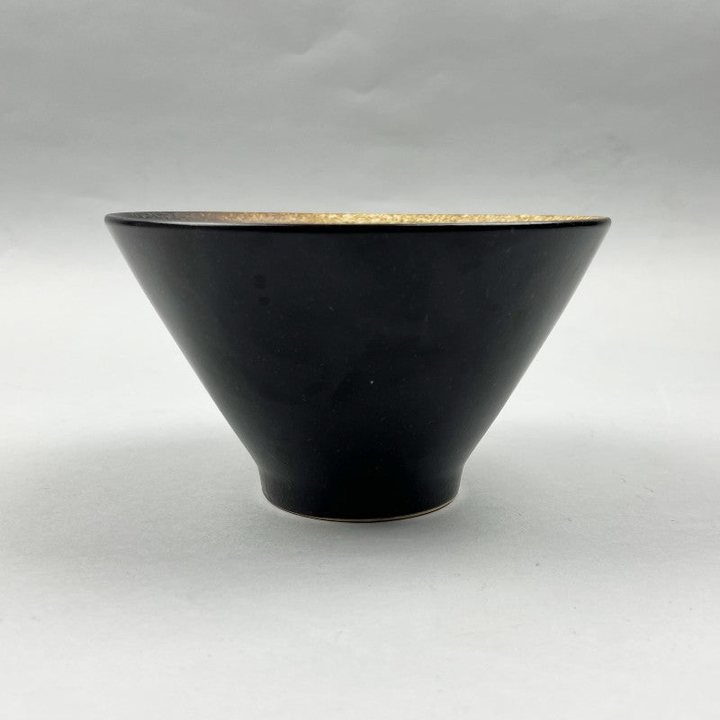 Ginga tall large ramen bowl semi matte dark brown beige Japanese chefs store restaurant supply Bowery discount sale OSASRA New York 10 strawberry street Nagoya