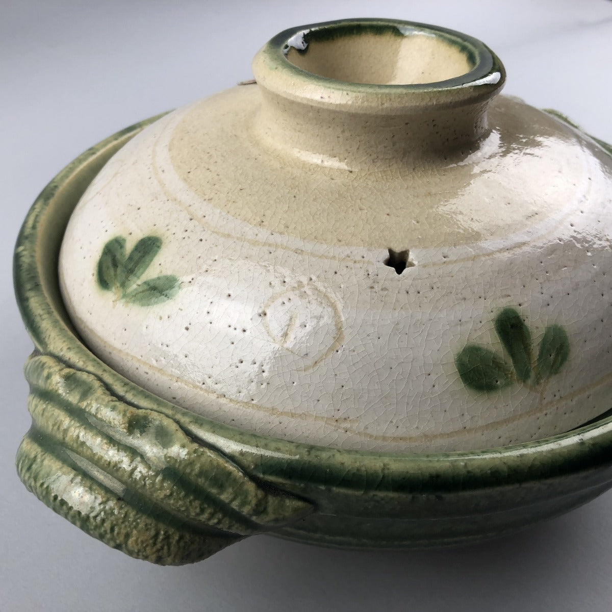 Restaurant Equipment Supply Discount Manhattan OSARA New York 纽约 뉴욕 레스토랑 Japanese Ceramics 和食器 日本 日式厨具 Donabe Hot Pot clay Nabe green, shabushabu