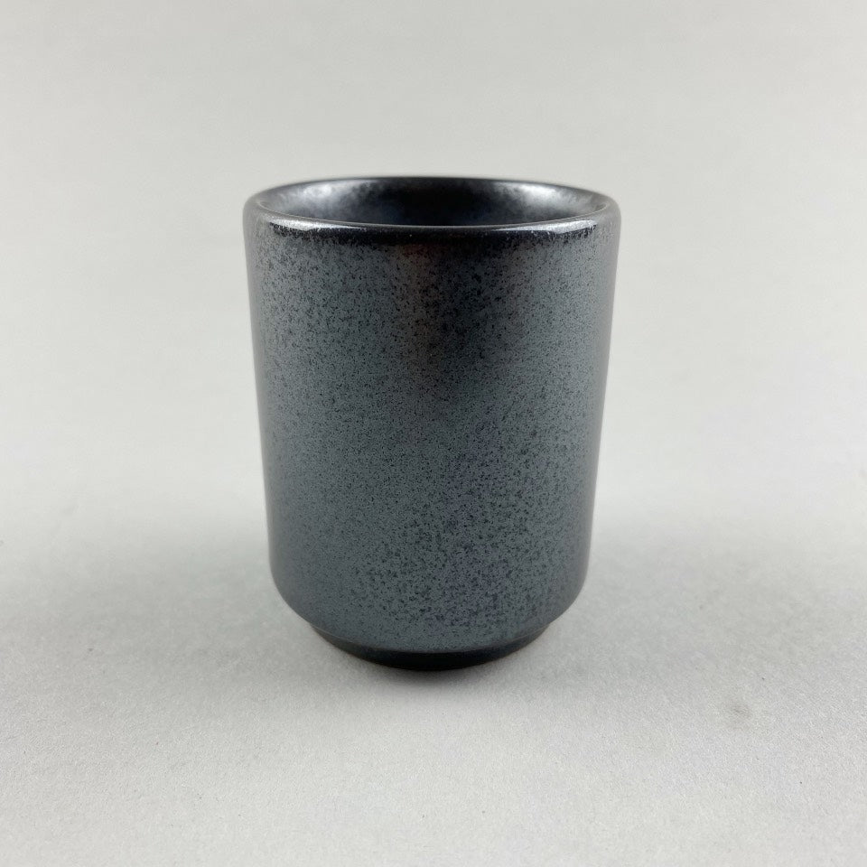 Gunmetal Shiny Black japanese Sake Cup Restaurant Catering Supply Bowery Discount Sale OSARA New York
