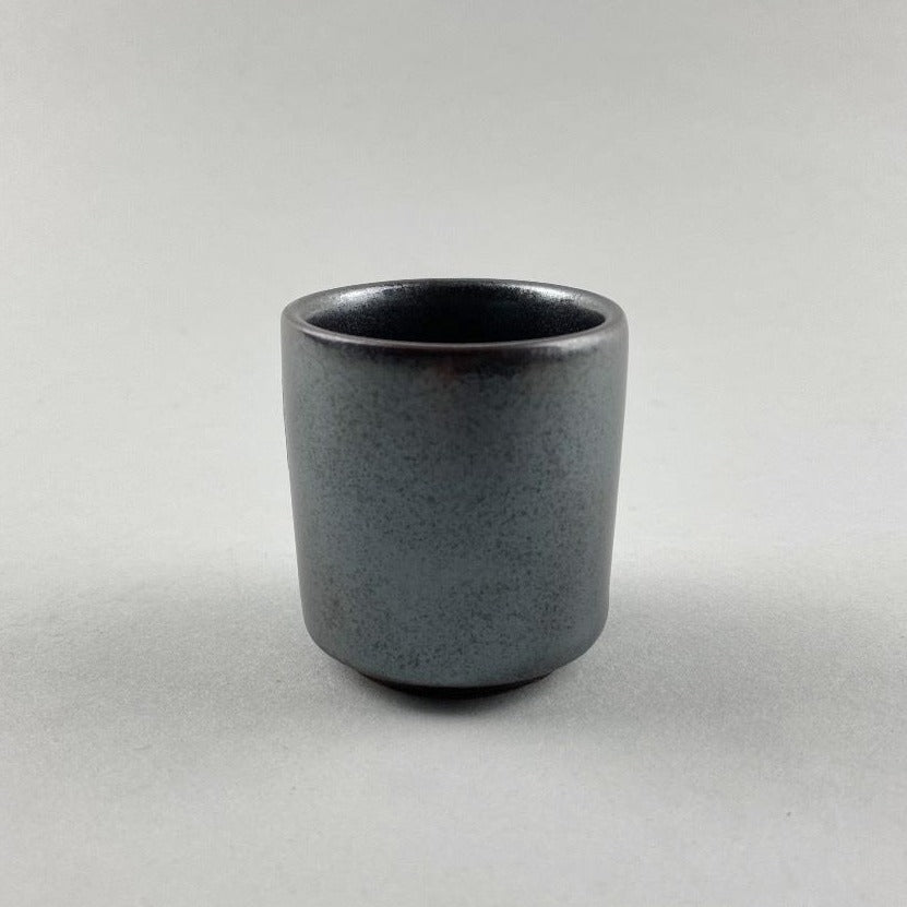 Gunmetal Shiny Black japanese Sake Cup Restaurant Catering Supply Bowery Discount Sale OSARA New York