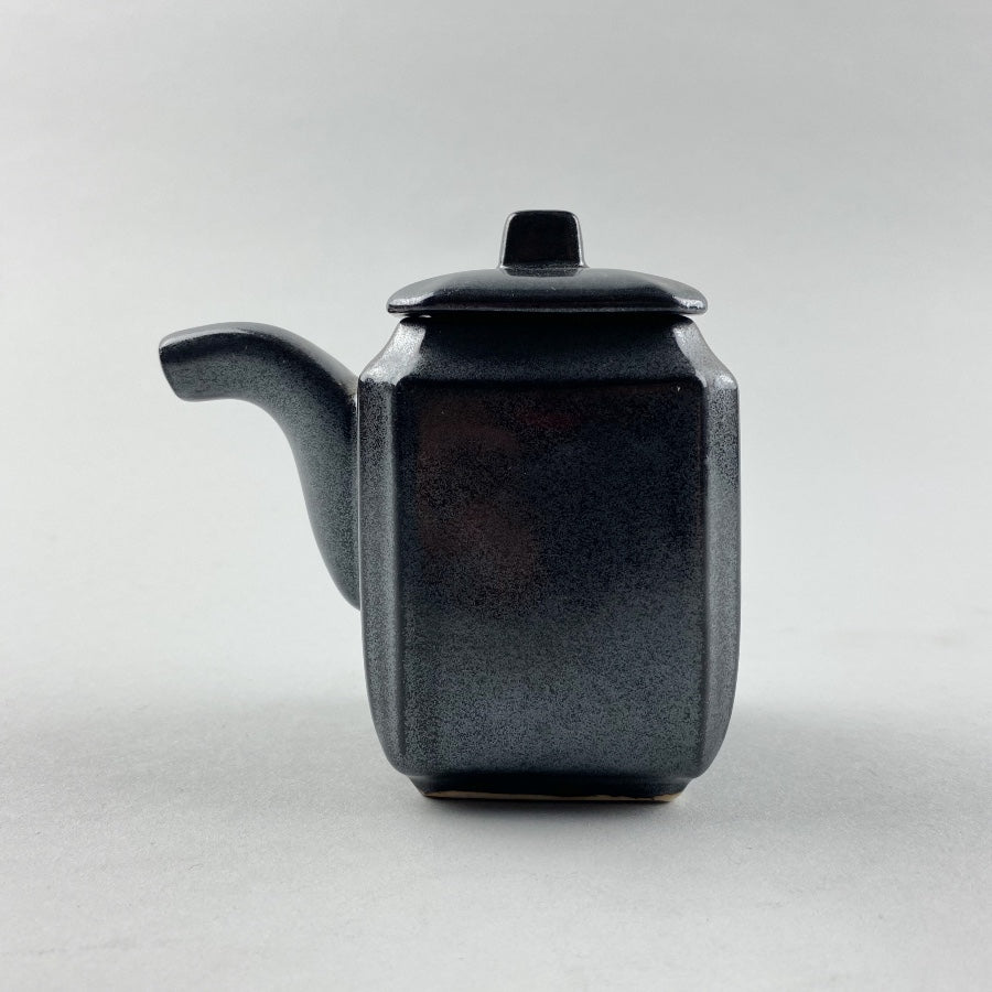 Ibushi-gin Shoyu Sashi Soy Sauce pourer Gun metallic semi matte shiny black Japanese restaurant supply Bowery Discount Sale OSARA New York