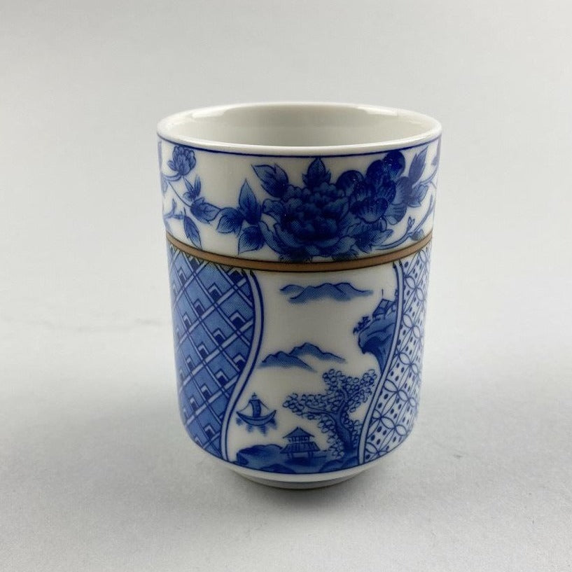 Koten Blue and White Japanese teacup Gift Set Restaurant Supply Bowery Discount Sale OSARA New York