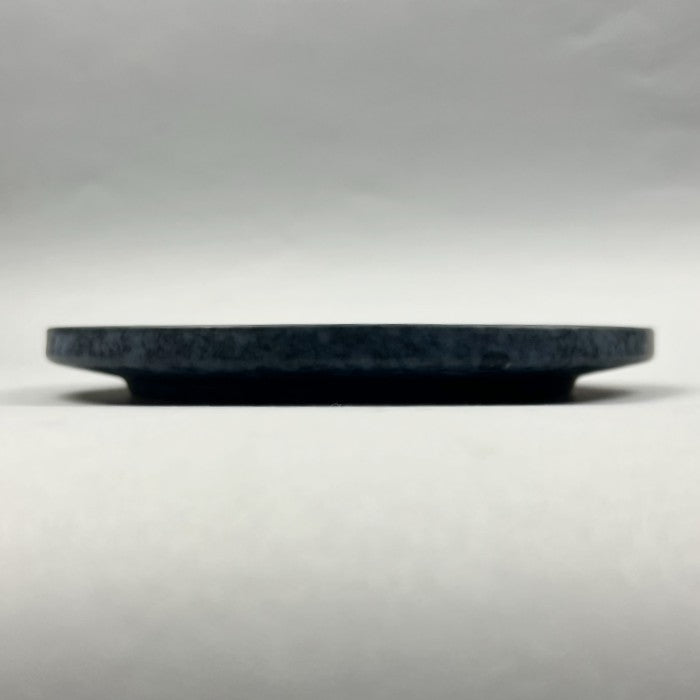 Melange Matte blue navy gray black upright standing rim round dinner plate appetizer plate Chefs store restaurant supply Bowery discount sale New York10 strawberry street biseki