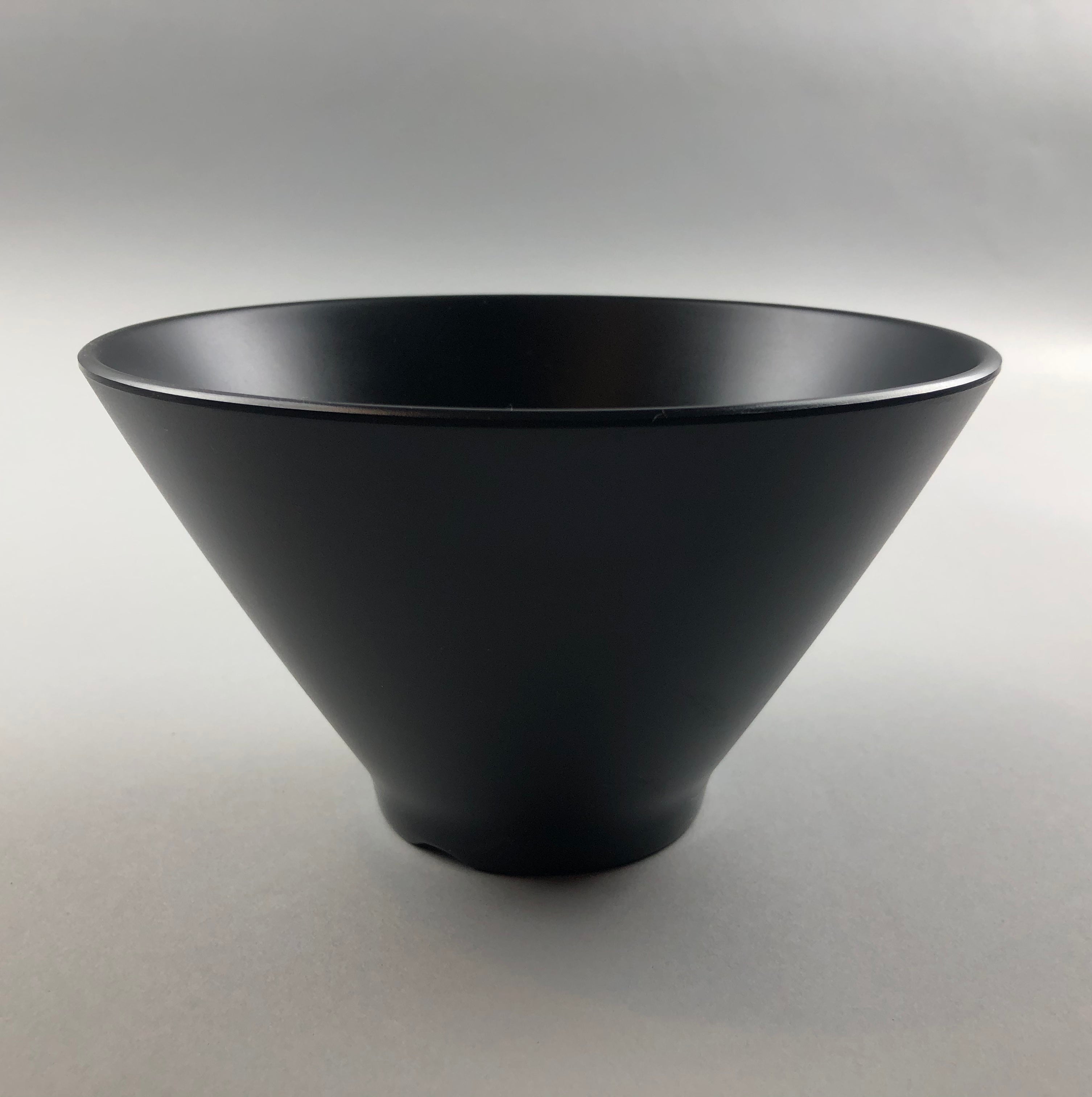 Restaurant Equipment Supply Discount Manhattan OSARA New York 纽约 뉴욕 레스토랑 日式厨具 Melamine Bowl メラミン鉢 Unbreakable Dishes Matte Black Noodle Bowl Ramen ラーメン  Outdoor Dining