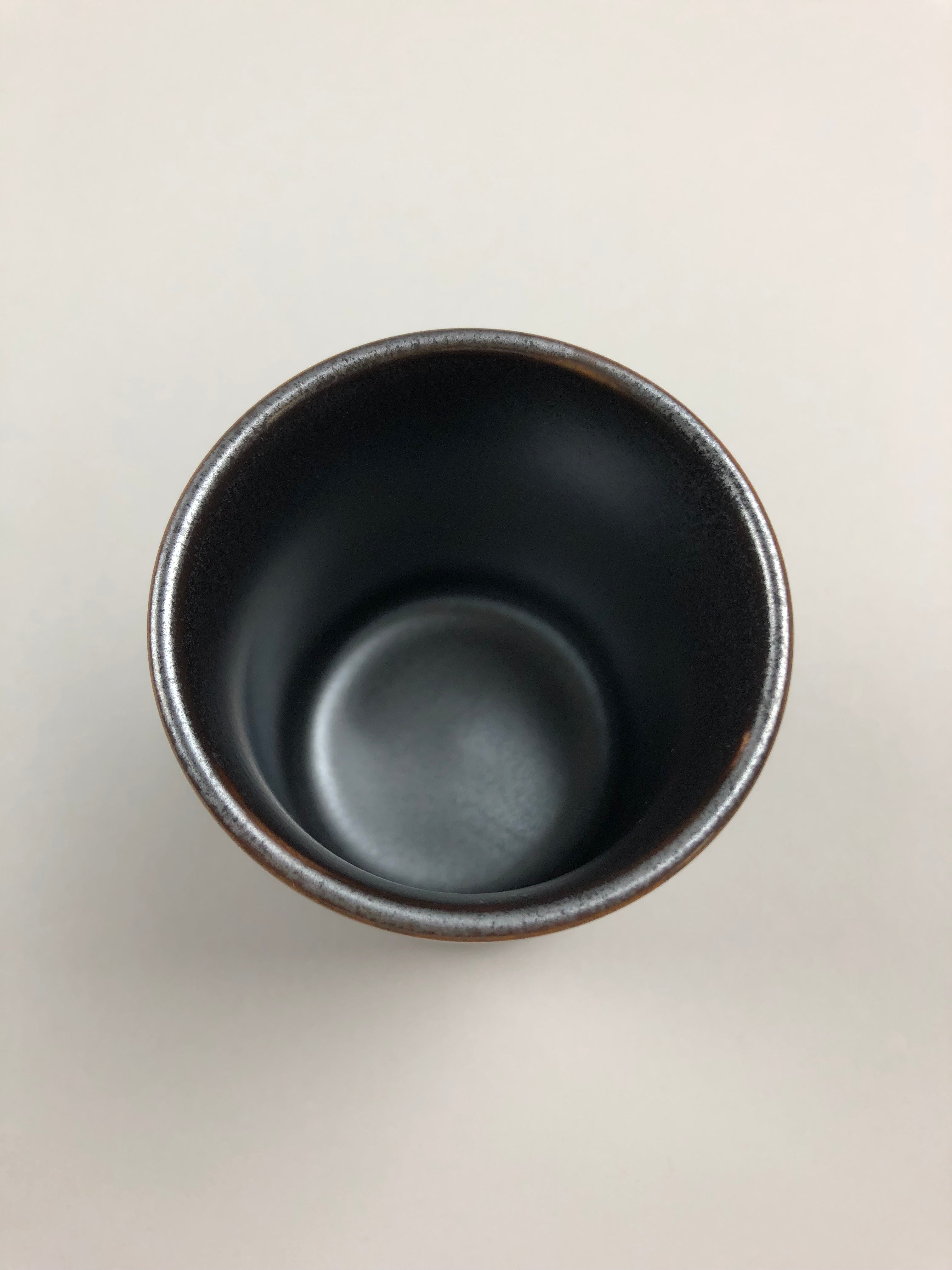 Restaurant Equipment Supply Discount Manhattan New York 纽约 뉴욕 레스토랑 Japanese Ceramics 和食器 日本 日式厨具 Made In Japan 茶 teacup Gun metal matte