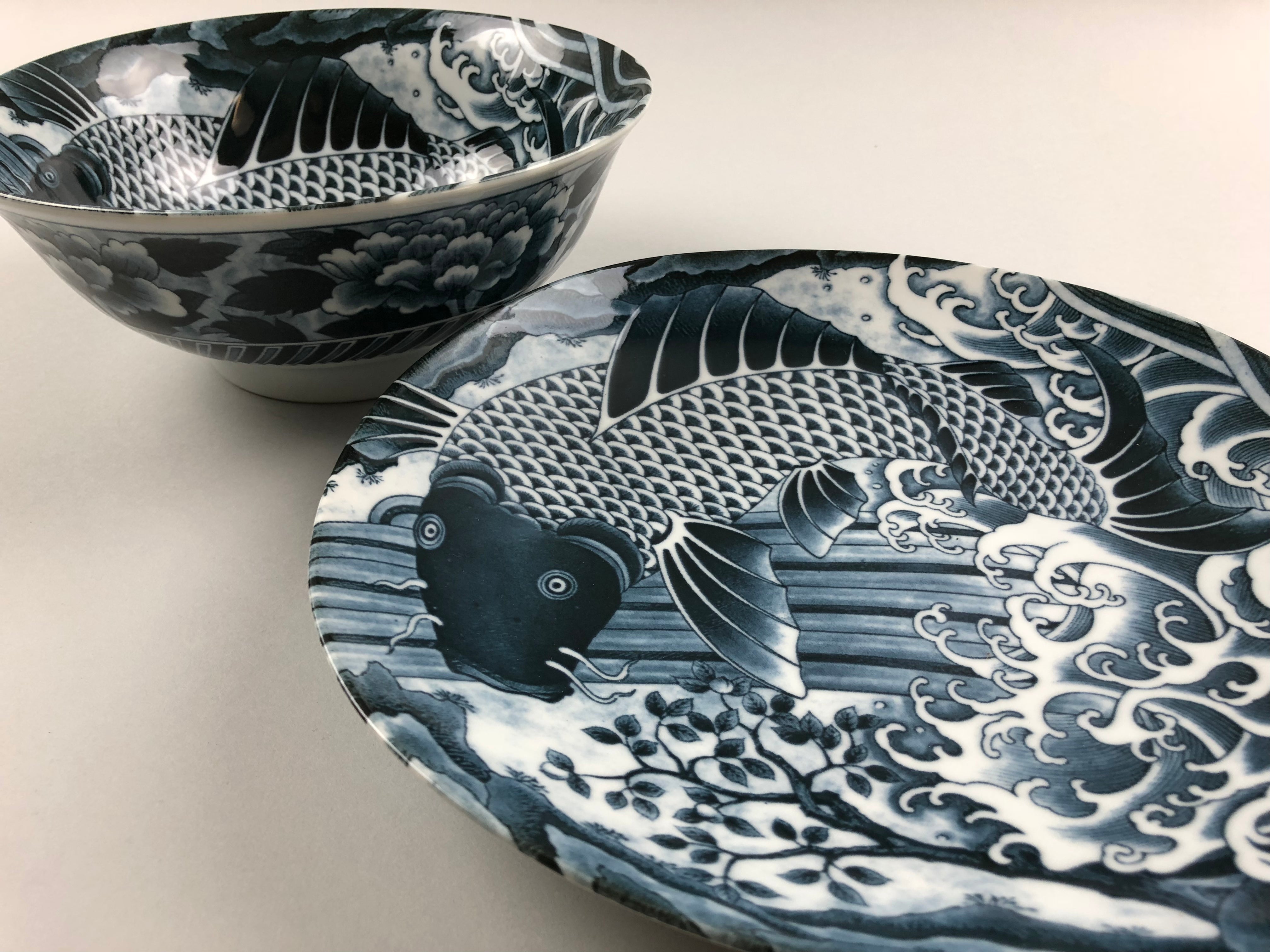 Restaurant Equipment Supply Discount Manhattan New York 纽约 뉴욕 레스토랑 Japanese Ceramics 和食器 日本 日式厨具 伊万里 鯉 Japanese Ink Japanese Ink Key tray Jewelry storage