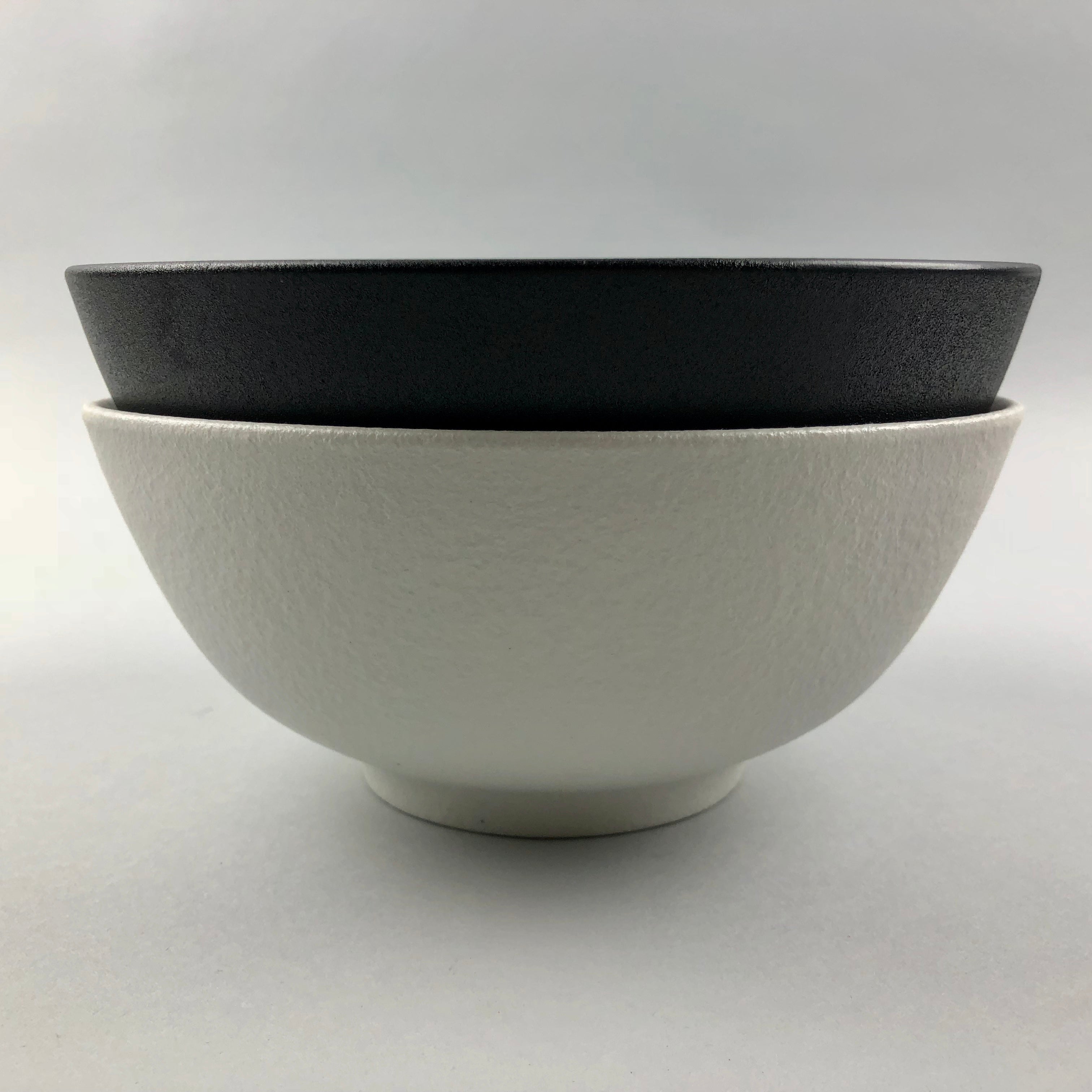 Restaurant Equipment Supply Discount Manhattan OSARA New York 纽约 뉴욕 레스토랑 日式厨具 Zen Matte Black Washi White Ramen Bowl