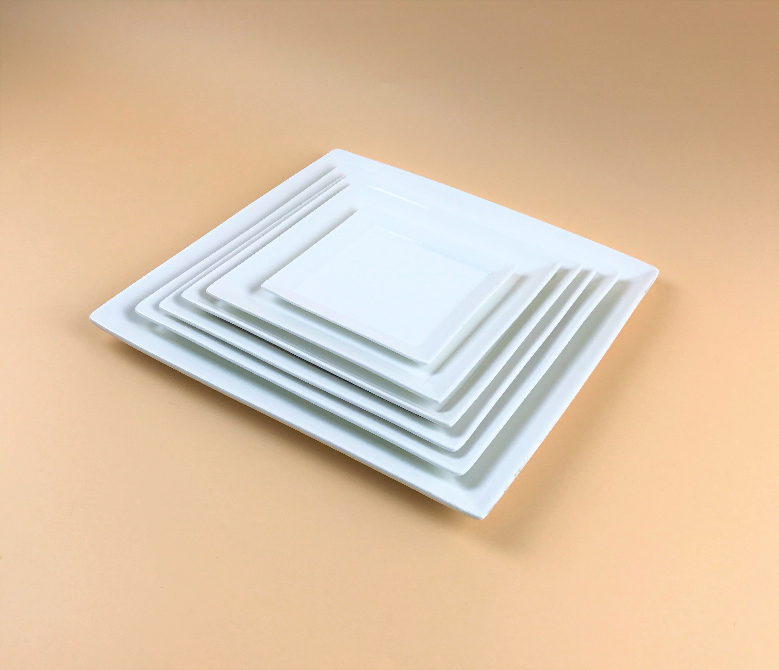 Restaurant Equipment Supply Discount Manhattan OSARA New York 纽约 뉴욕 레스토랑 日式厨具 White Square Plates