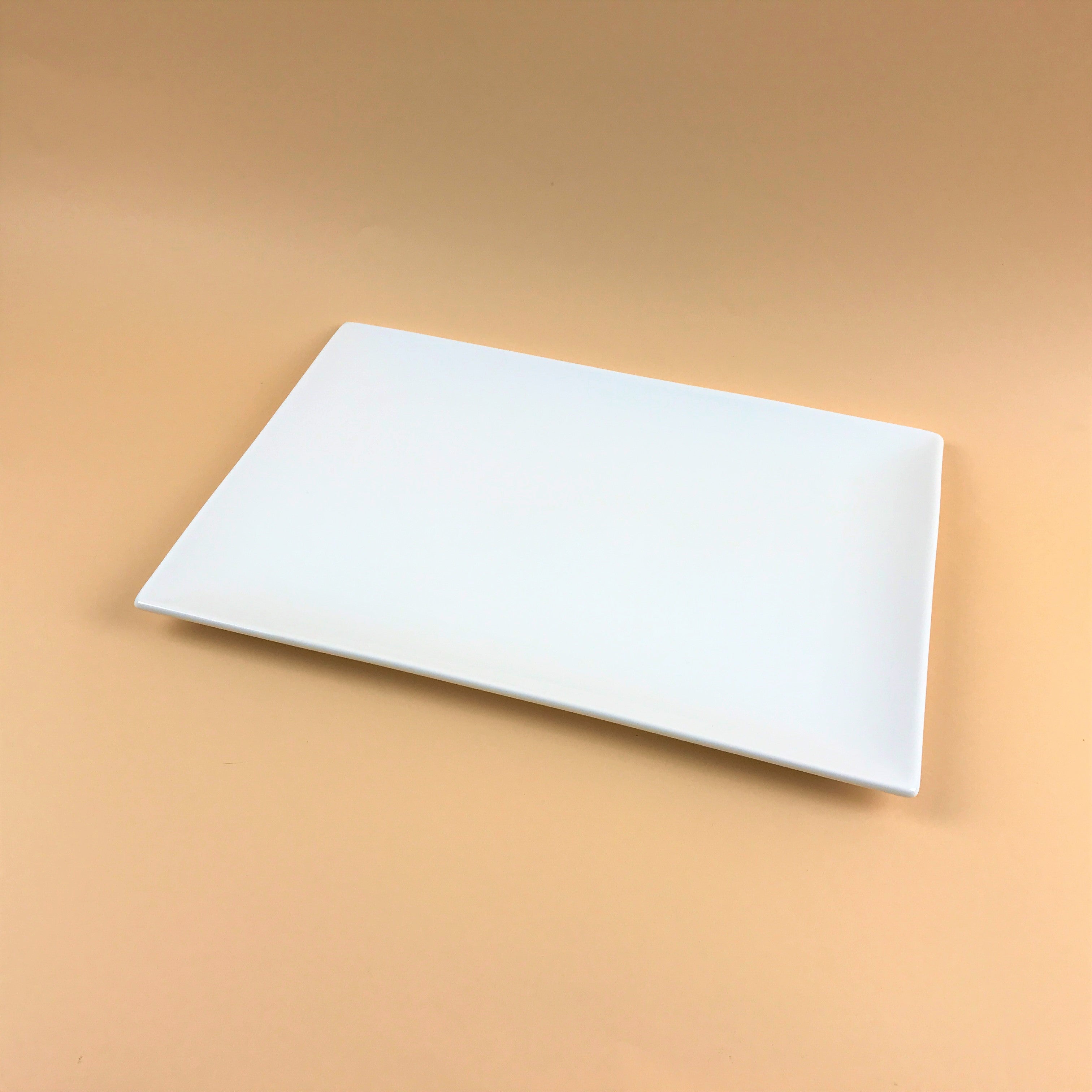 Grove Rectangle Plates in 4 sizes, 10", 11 1/2", 13 3/4", and 15 3/4"