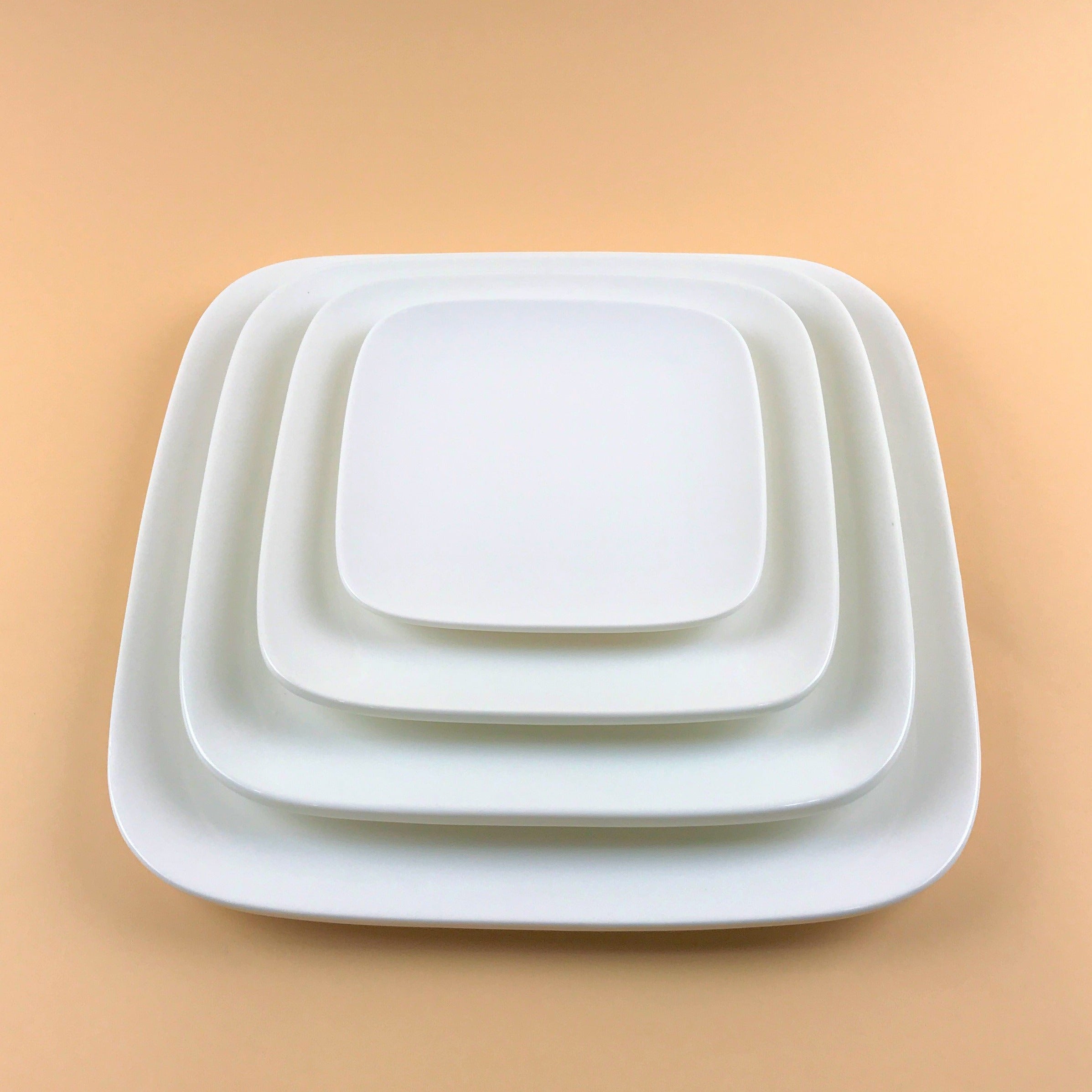 Restaurant Equipment Supply Discount Manhattan OSARA New York 纽约 뉴욕 레스토랑 日式厨具 Durable White Square Plates