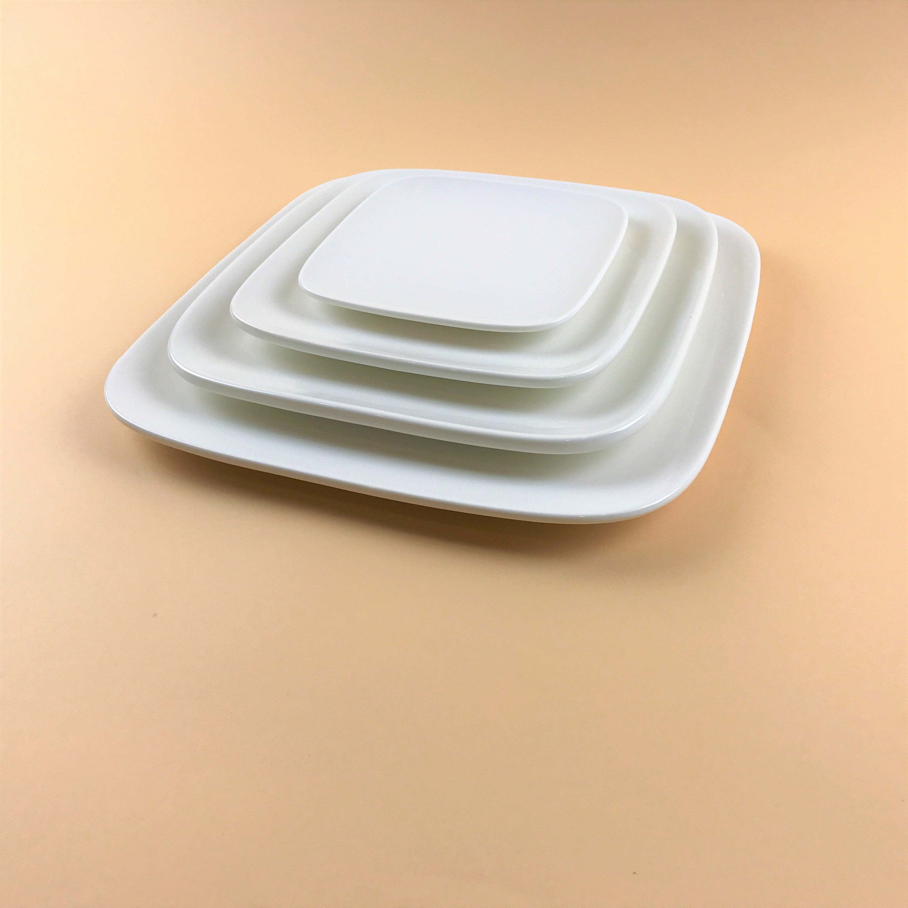 Restaurant Equipment Supply Discount Manhattan OSARA New York 纽约 뉴욕 레스토랑 日式厨具 Durable White Square Plates
