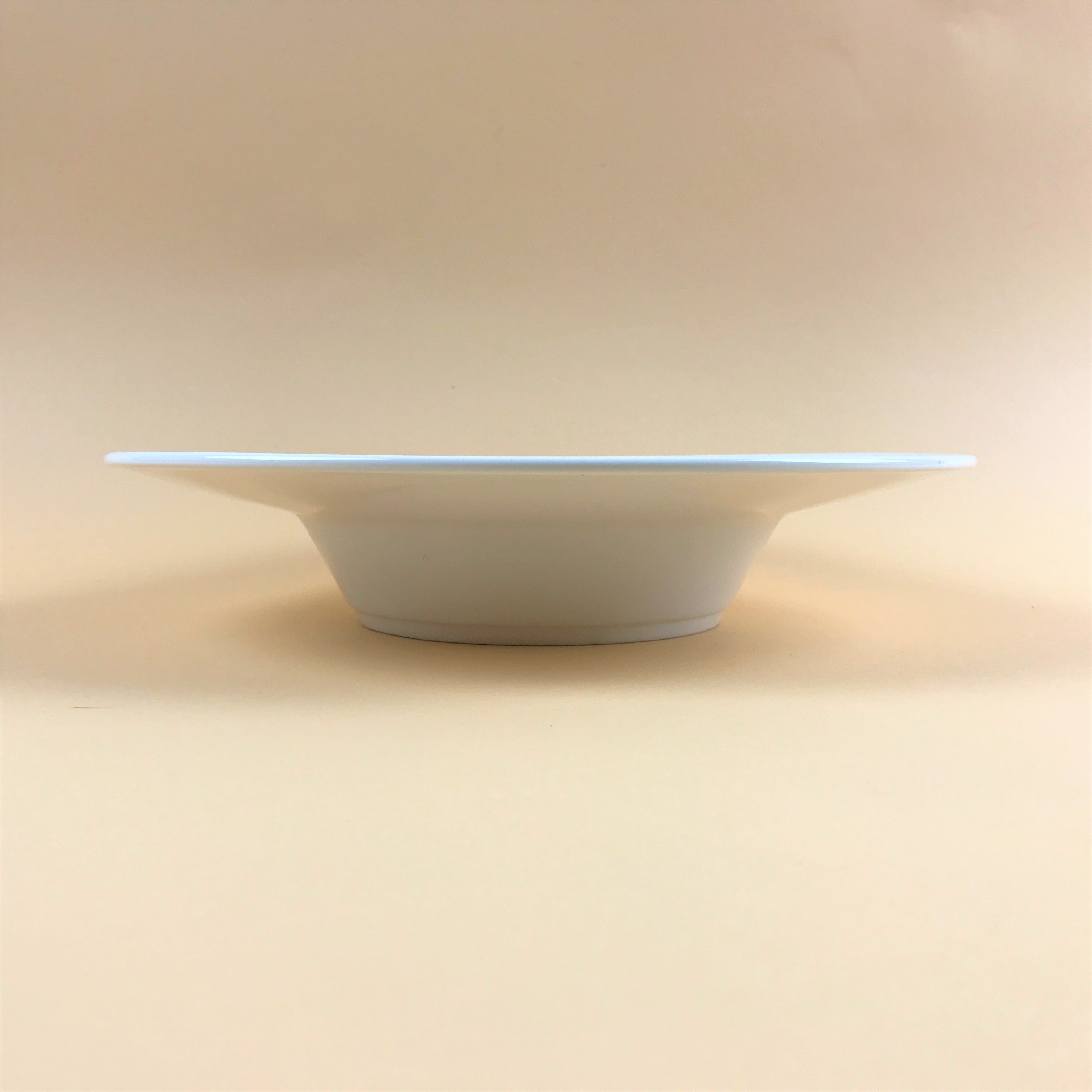 Wide rim bowl pasta plates durable white dinnerware restaurant supply Bowery discount sale OSARA New York