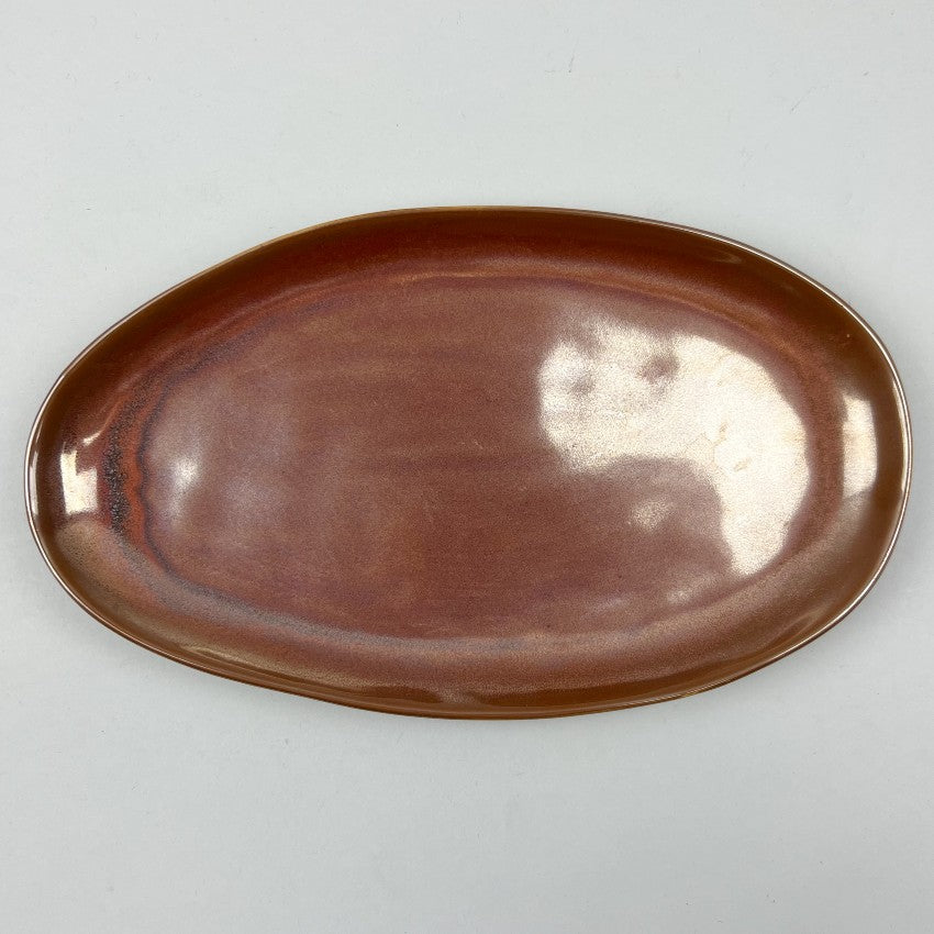 Tsuya Renga glossy shiny brick orange red sushi plate dessert Japanese chefs store restaurant supply Bowery Discount Sale event party catering