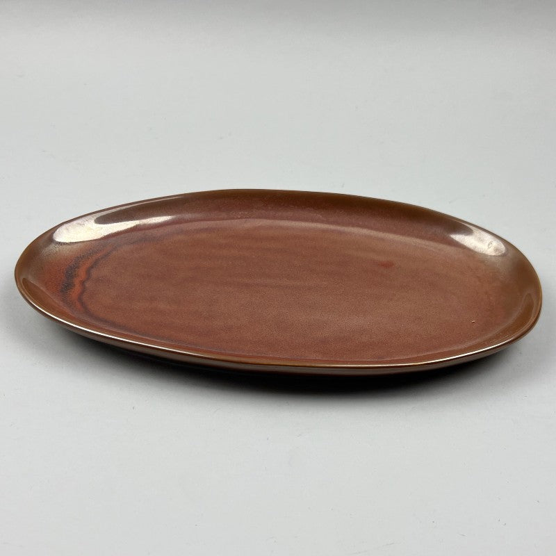 Tsuya Renga glossy shiny brick orange red sushi plate dessert Japanese chefs store restaurant supply Bowery Discount Sale event party catering