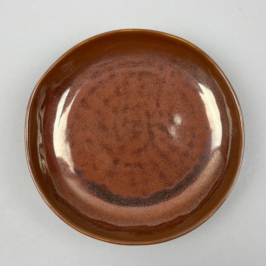 Tsuya Renga omakase appetizer glossy orange red color coupe shallow bowl Japanese chefs store restaurant supply Bowery discount sale event party catering OSARA New York