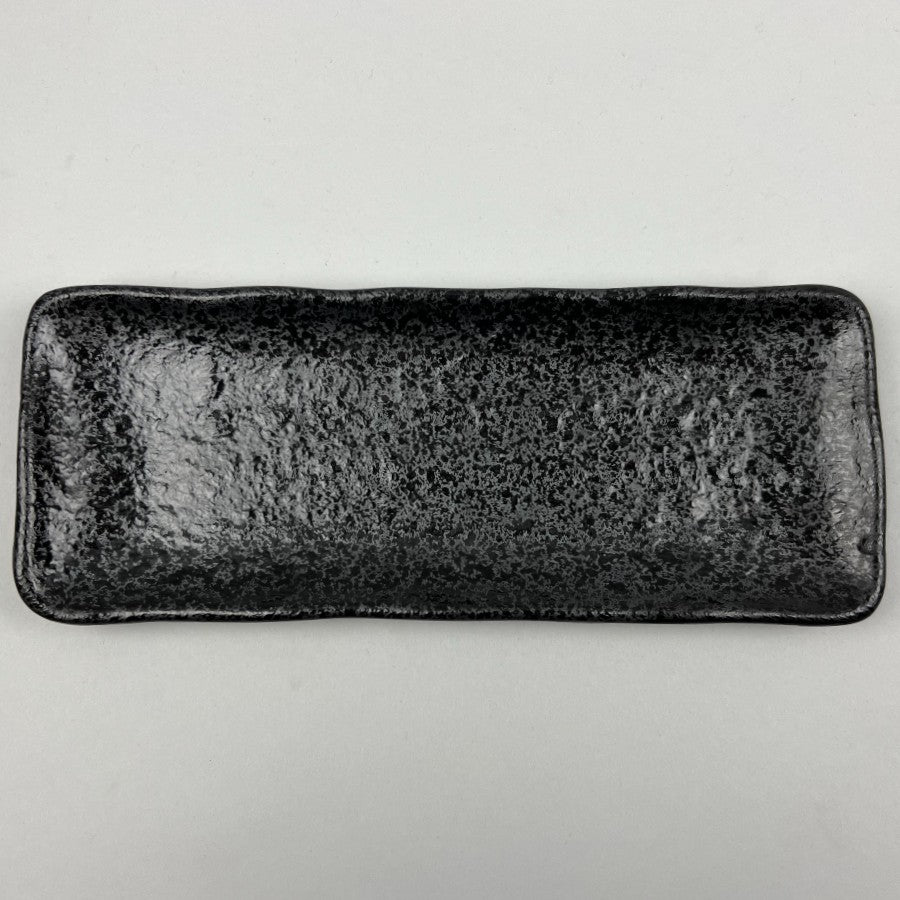 Yogan sushi geta omakase matte black skinny rectangle plate Japanese chefs store Restaurant Supply dinnerware store sale discount Bowery New York
