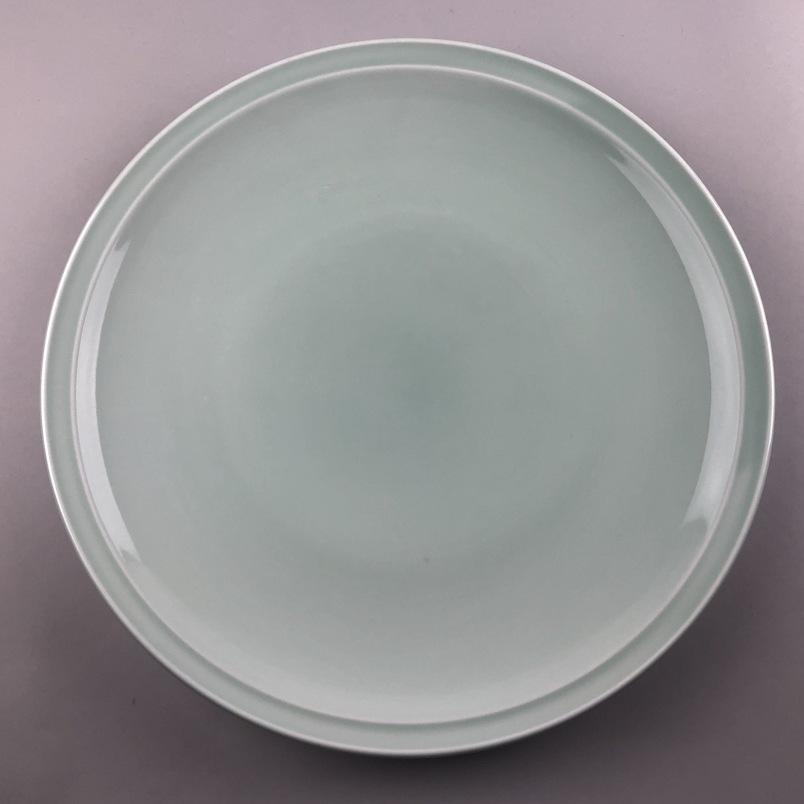 Restaurant Equipment 日本食 日式厨具 Discount 和食 Manhattan New York Japanese Colorful Ceramics 大皿 light green emerald Extra Large Plate