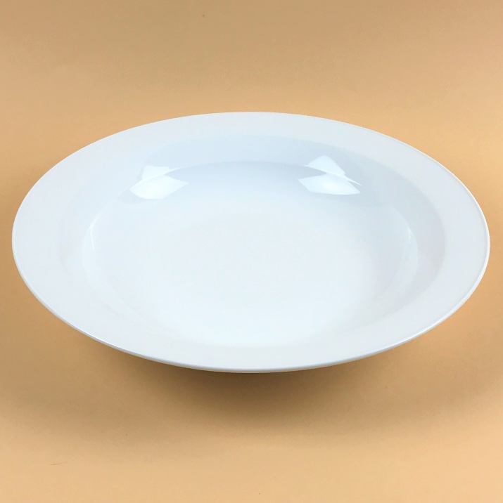 White Basic Durable Large Plates Restaurant Supply Bowery Sale Discount OSARA New York