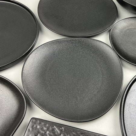 Matte Black ceramic dinnerware chefs store restaurant supply Bowery sale discount Manhattan New York
