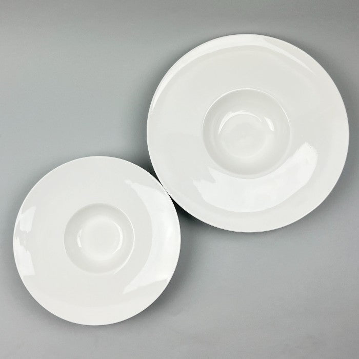 Durable White Hat Plate Pasta Plate Deep Plate Restaurant Supply Bowery Discount Sale OSARA New York1.jpg