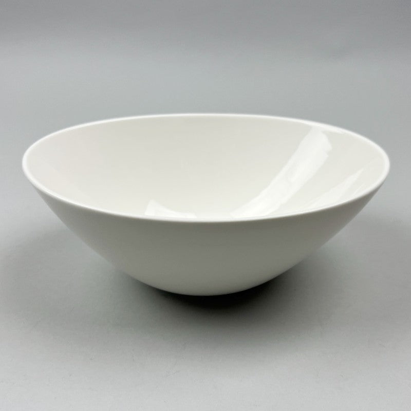 OSARA New York Solid White Ceramic Durable Egg Shaped Bowl for Currysalads, fries, fried shishito peppers, fried oysters, potato salad, mac & cheese, side dishes, and small shared plates, 16 oz & 24 oz, side picture