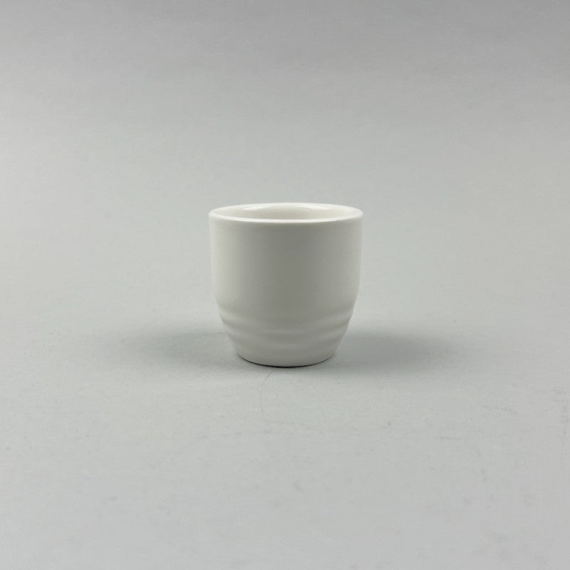 Japanese Style Solid White & Black Sake carafes(6 & 10 oz) and cup