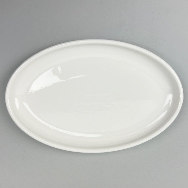 White Durable Oval Plates Lobster appetizer extra large plate restaurant supply Bowery OSARA new York 
